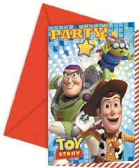 Toy Story Star Power Party Invitations