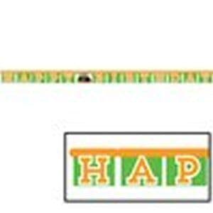 Tractor Time Party Happy Birthday Banner