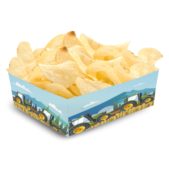 Tractor Time Party Snack Tray