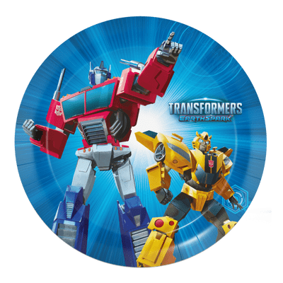 Transformers Party 18cm Paper Plates