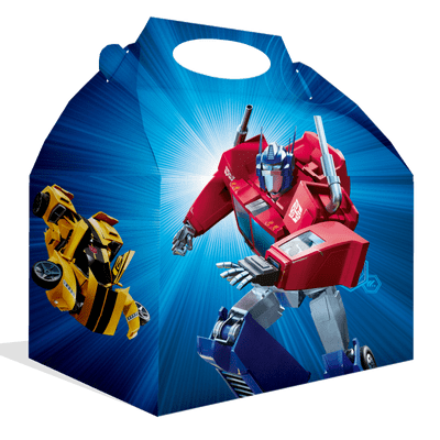 Transformers Party Cardboard Lunch Boxes