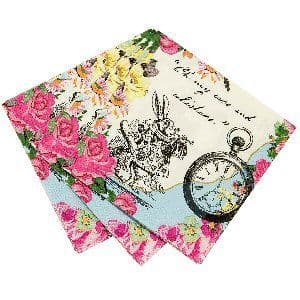 Truly Alice Beverage Napkins