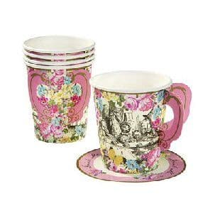 Truly Alice Cup and Saucers