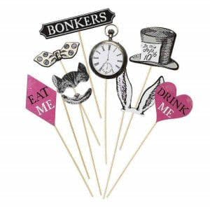 Truly Alice Photobooth Props