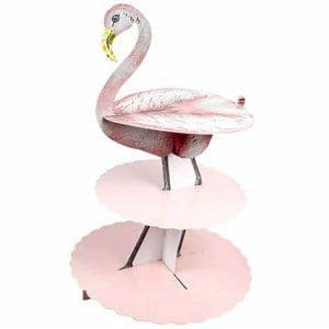 Truly Flamingo Party Tiered Cake Stand