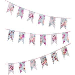 Truly Romantic Party Paper Bunting