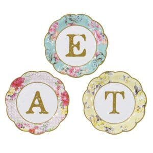 Truly Scrumptious Party Dainty Plates