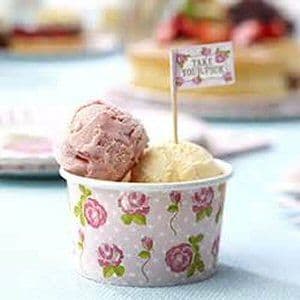 Vintage Rose Party Treat Cups