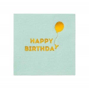 We Heart Birthdays Cocktail Napkins