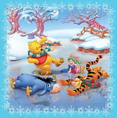 Winnie the Pooh Skating Party