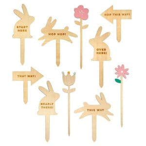 Wooden Easter Egg Hunt Kit