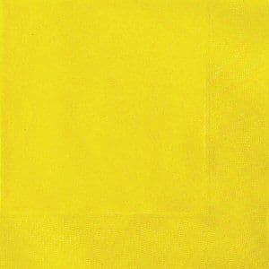 Yellow Lunch Napkins