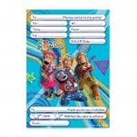 ZingZillas party invites