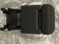 Arona Black Fabric Centre Armrest