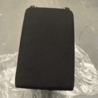 Arona Black Fabric Centre Armrest
