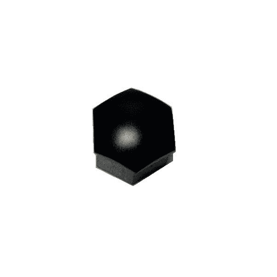 Black Wheel Nut Cap