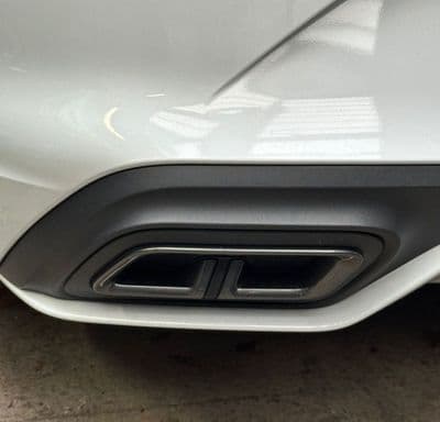 CUPRA Formentor Left Rear Exhaust Trim (Black - Silver )