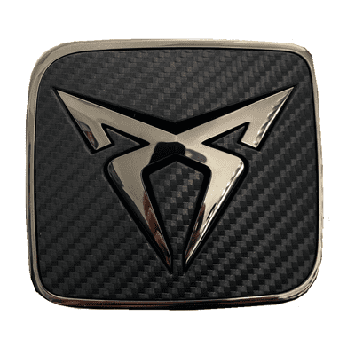 CUPRA Formentor Rear Cupra Logo Badge (Black & Dark Chrome)
