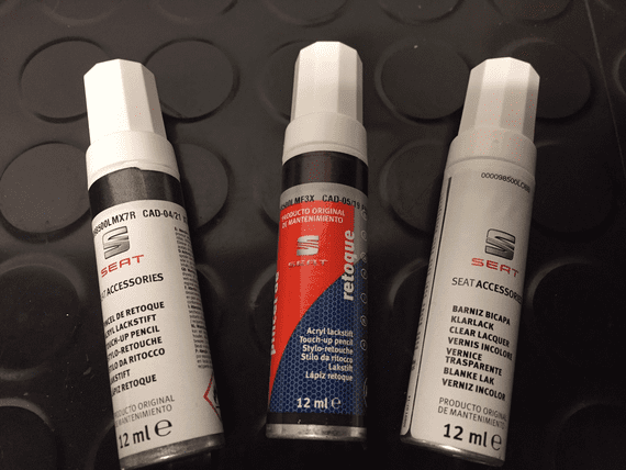 CUPRA Urano Grey Metalic Touch Up Paint i7F
