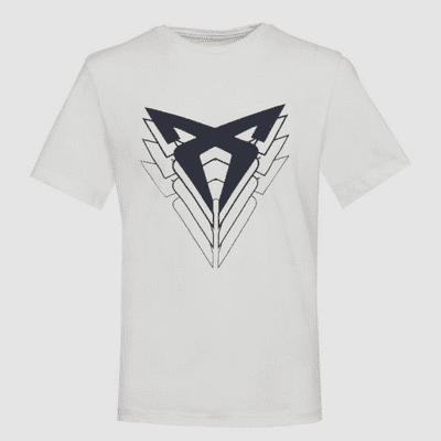 Cupra White Logo Tshirt (Xlarge)