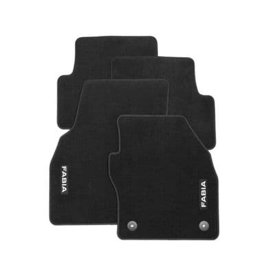 Fabia IIII Set 4 Carpet Floor Mats (Standard)