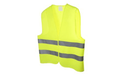 High Visibility Safety Vest Yellow  Adult