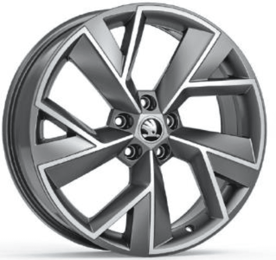 Kodiaq 19& x22; Triglav Anthracite Alloy Wheel