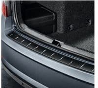 Octavia III Hatch Gloss Black Rear Bumper Protector.