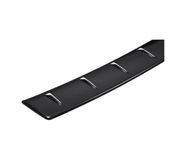 Octavia III Hatch Gloss Black Rear Bumper Protector.