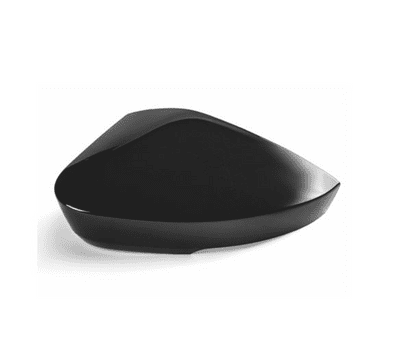 Octavia IIII  Black Mirror Cover Set  (Models With Side Assist)