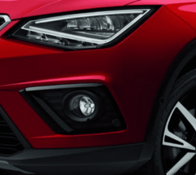 SEAT Arona Black Fog Lamp Surrounds
