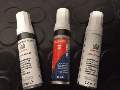 SEAT Capuccino Beige Metalic Touch Up Paint F8H