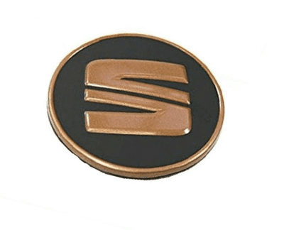 SEAT Centre Alloy Wheel Cap - Bronze