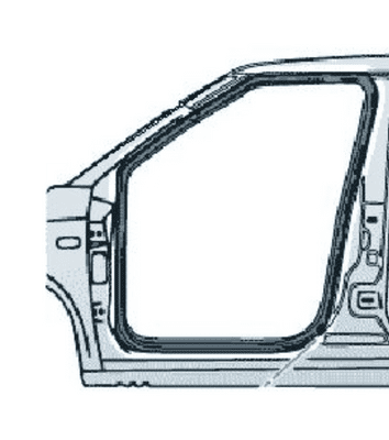 SEAT Ibiza 6J   5 Door Front Door Seal