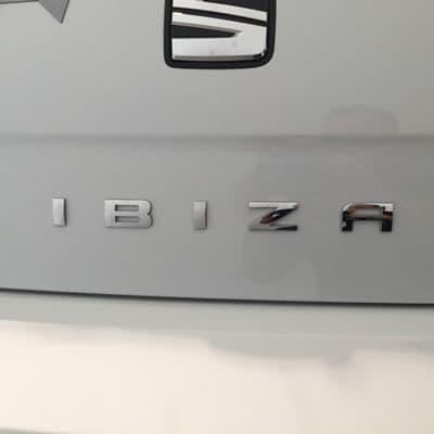 SEAT Ibiza 6J Rear Badge (Ibiza)