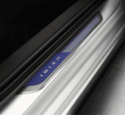 SEAT Ibiza NF 2017 on Blue Door Sill Protectors