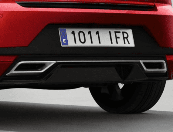 SEAT Ibiza NF Rear Bumper Diffuser 2017 to 2025