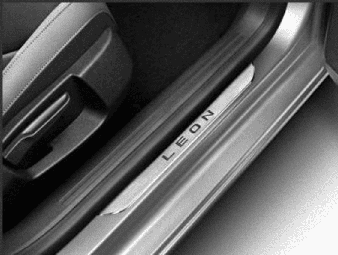 thumbnail image 2 of Goingfast_GmbH Stainless Steel Load Sill Guard For Renault Grand Scenic 3 - Chrome Beveled Edge 2 of 6
