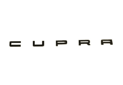 SEAT Leon Cupra  Gloss Black Wording Badge