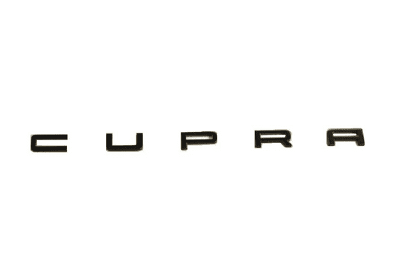 SEAT Leon Cupra  Gloss Black Wording Badge