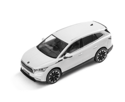 Skoda Enyaq 1/43 Scale Model White