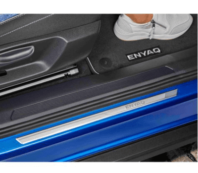 Skoda Enyaq Door Sill Protector Stainless Steel