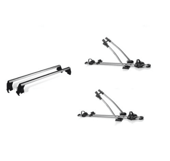 Skoda Enyaq SUV Roof Rack Bars and Cycle Carrier Package