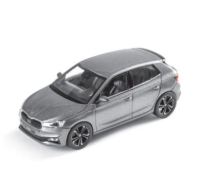 Skoda Fabia A07 1/43 Scale Model Grey