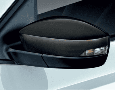 Skoda Fabia III Pair Black Mirror Covers