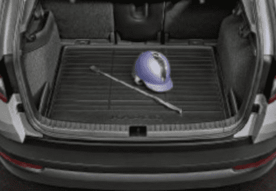 Skoda Karoq Reversable Boot Mat (Standard Rear Seats With  Raised Boot Floor)