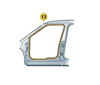 Skoda Kodiaq  Front Door Inner Seal (Left)