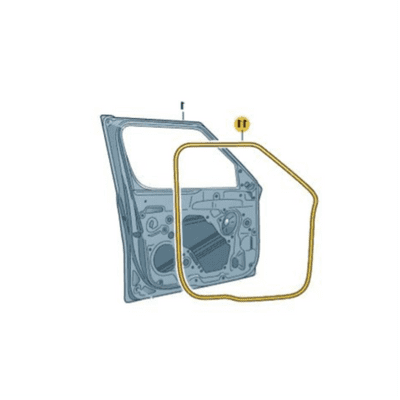 Skoda Kodiaq Front Door Outer Seal (Left)