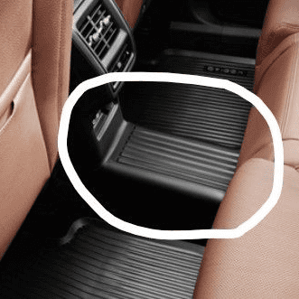 Skoda Kodiaq Tunnel Rubber Mat New 2024 Model