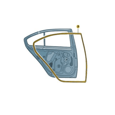 Skoda Octavia III 5E Estate Rear Door Outer Seal (Left)